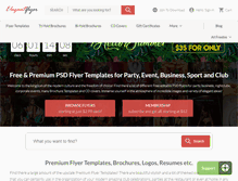 Tablet Screenshot of elegantflyer.com